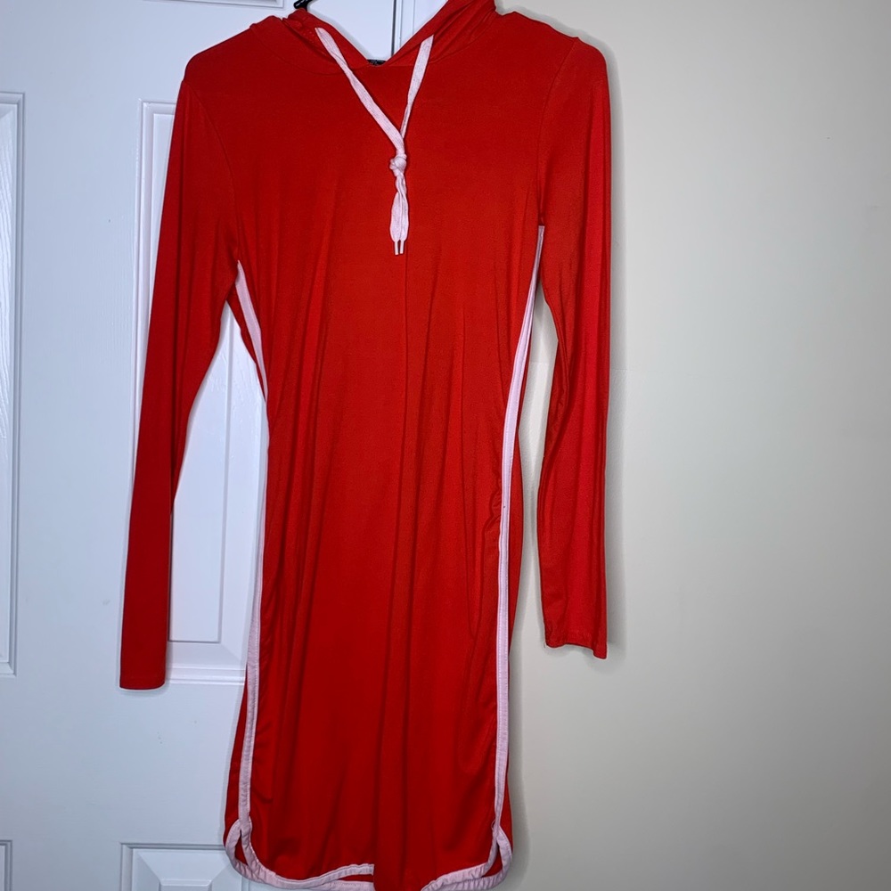 Red dress